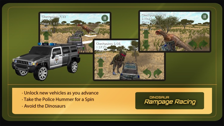 Dino Rampage Off-Road Truck Racing 3D