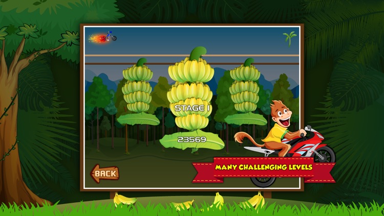 Amazon Race Xtreme - new monkey kong hill climb bike race game screenshot-3