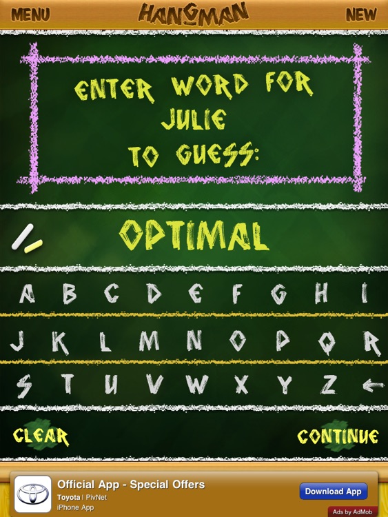 Hangman Free HD screenshot-4