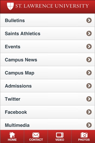 St. Lawrence University screenshot 2