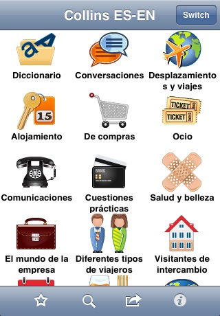 Collins English<->Spanish Phrasebook & Dictionary with Audio screenshot 3