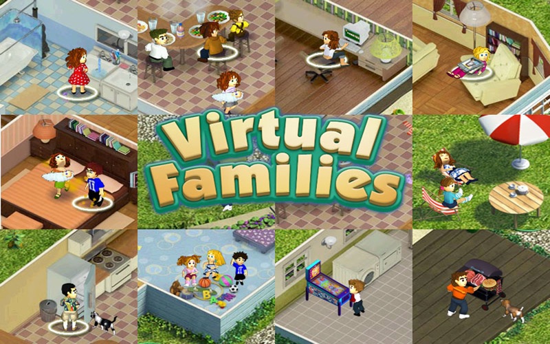 virtual families iphone screenshot 1