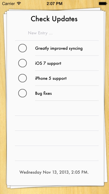Check - A Beautiful Checklist