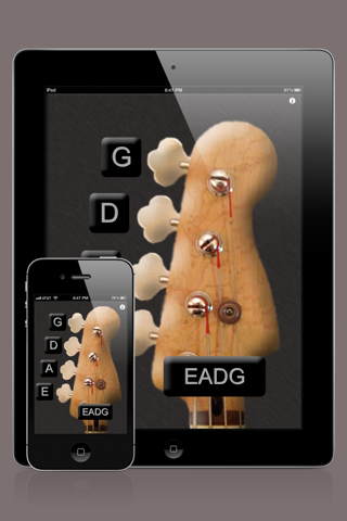 bass guitar tuner iphone screenshot 2