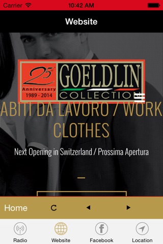 Goeldlin Collection screenshot 2