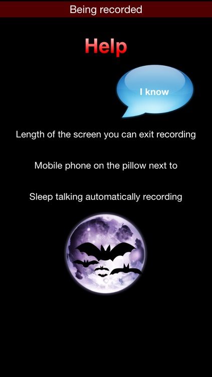 NC Sleep talking - Automatic recording sleep talking and snoring