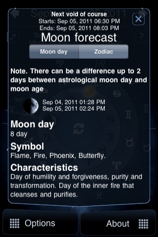Moon Horoscope Deluxe screenshot-3