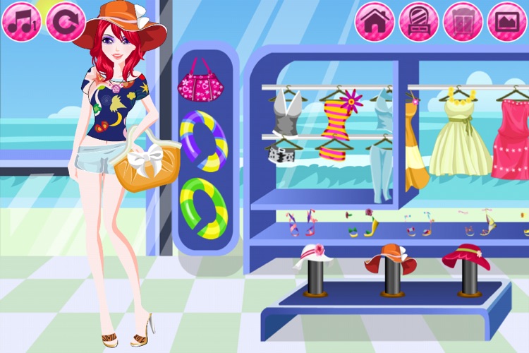 Beach Fashion Lite - Dress up and Makeup Game