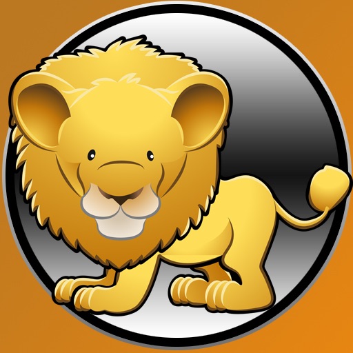 Jungle animals for kids icon