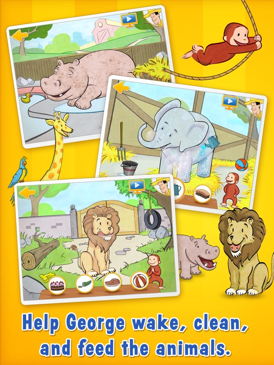 Curious George: Zoo Animals for iPad