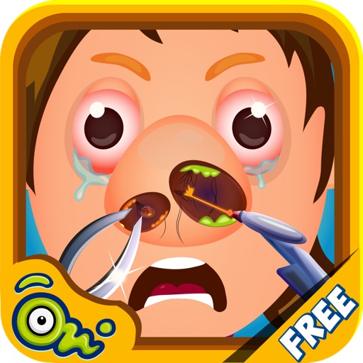 Baby Nose Doctor-Clinic Free Kids Fun Game iOS App