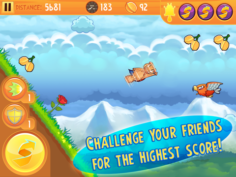Screenshot #6 pour Kew Kew - Jeu de L'Écureuil Volant Fou