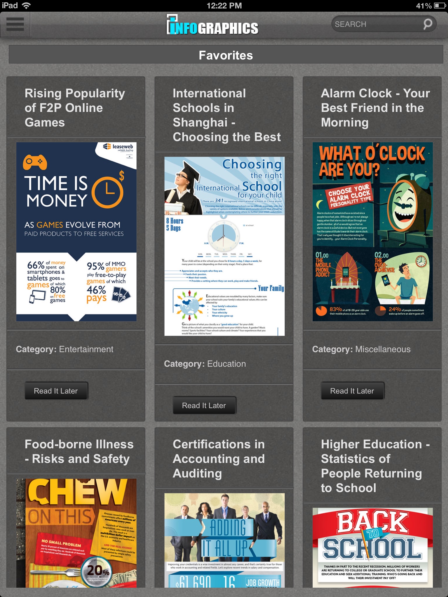 Infographics Hub screenshot 3