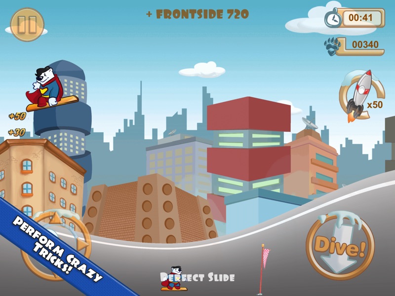 Snowboard Juegos Gratis de Carreras, Aplicaciones Gratis - Juegos Infantiles Divertidos e Adictivos screenshot 7