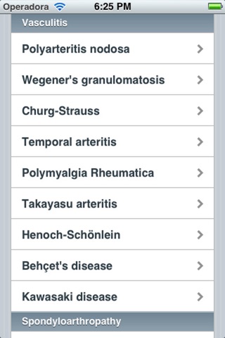 Reumatologia screenshot 2