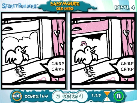 Babymouse: Our Hero - Spot the Difference Game FREE screenshot 3