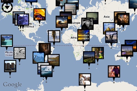 Flickr Photo Map screenshot 2