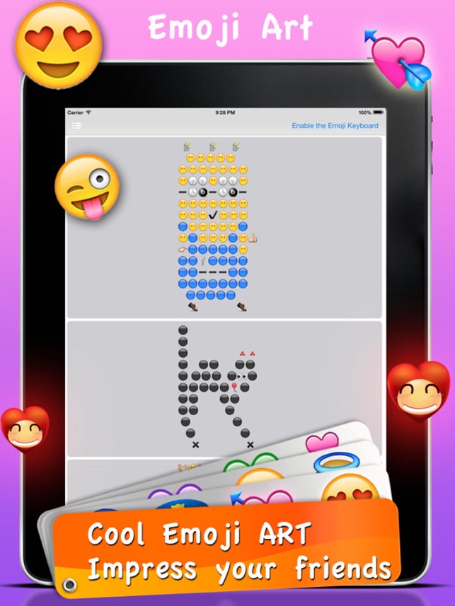 easy emoji art