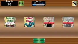 Game screenshot TouchPlay Video Poker Casino apk