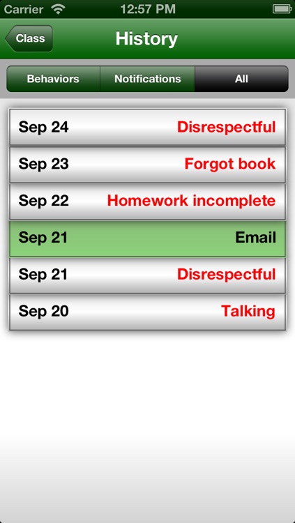Easy Behavior Tracker for Teachers screenshot-4