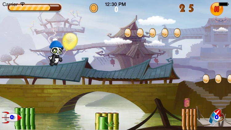 Super Ninja Panda Bamboo Country Escape: Kung Fu Jump Saga screenshot-3
