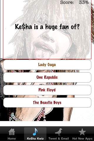 Ke$ha Kwiz screenshot 3