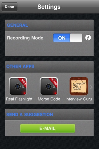 LED Strobe Pro for iPhone 4 --Ultimate Flash Utility -- Variable Strobe screenshot 3