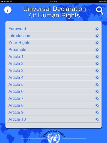 United Nations Declaration of Human Rights HD [UN] screenshot 2