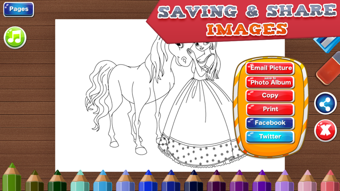 Coloring Pages for Girls - Fun Games for Kids