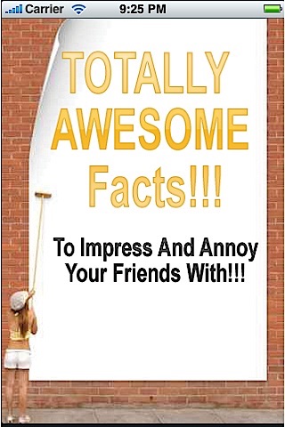 Totally Awesome Facts To Impress and Annoy Your Friends With screenshot 2