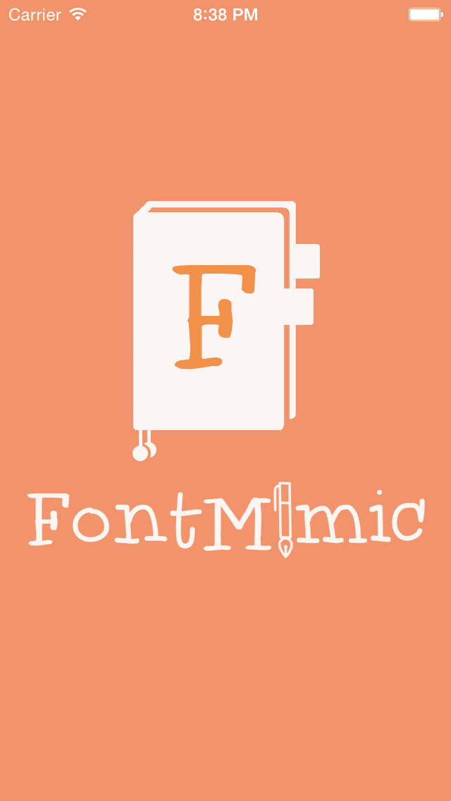 Screenshot #1 pour FontMimic Lite