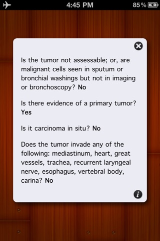 StageIt - Lung Cancer Staging Assistant screenshot 4