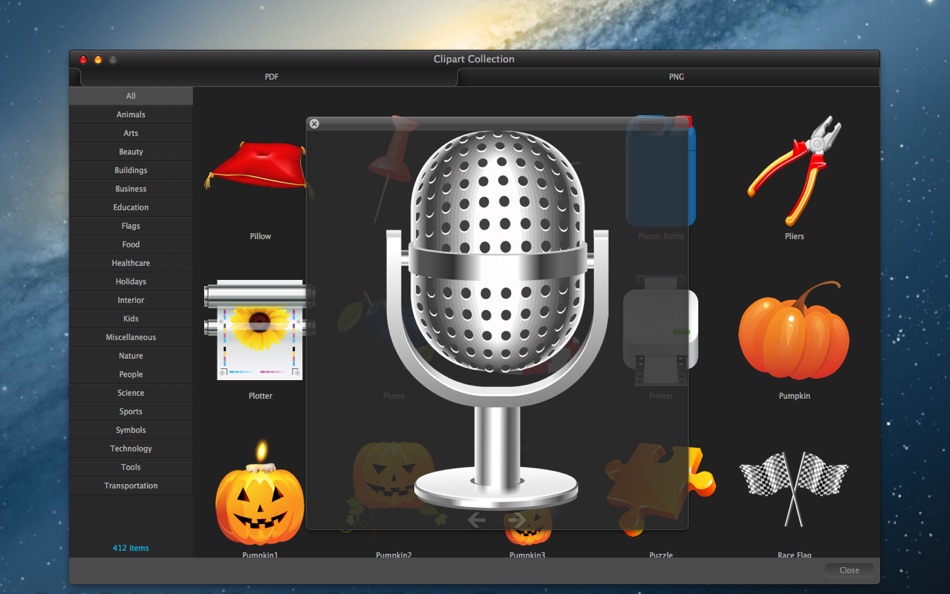 #2. Clipart Collection (macOS) 由: UAB Macmanus