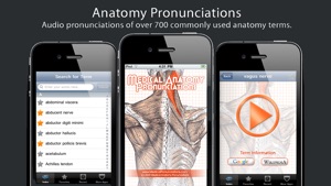 Anatomy Pronunciations Lite screenshot #1 for iPhone