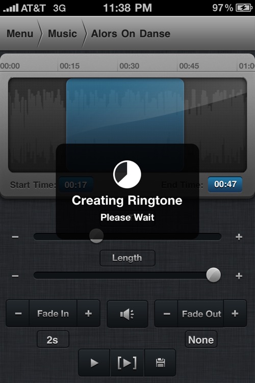 Create Ringtones! screenshot-4