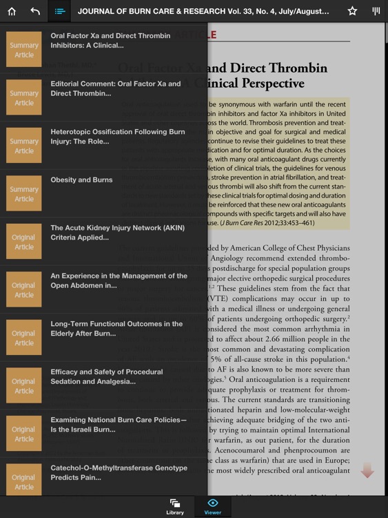 J of Burn Care & Research by Wolters Kluwer Health Lippincott Williams