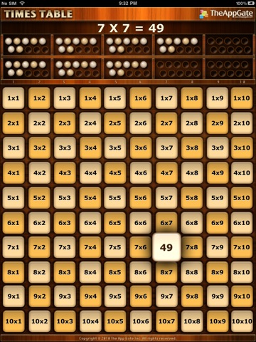 . Times Table . screenshot 3