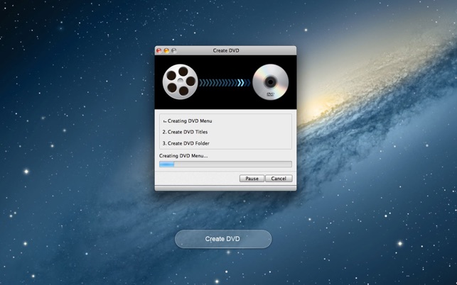 DVD Créateur pour Mac – Créer DVD avec des vidéos MP4/AVI/MTS/WMV/MKV