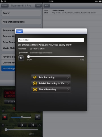 Scanner911 HD Police Radio Pro screenshot 3