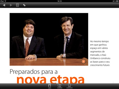 Revista Itaú screenshot 2