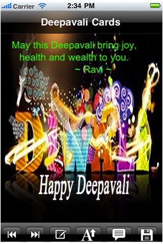 Happy Deepavali Greetings Card. Send Deepavali Wishes Greeting Cards on Festival of Lights. Custom Deepavali Cards! screenshot 3