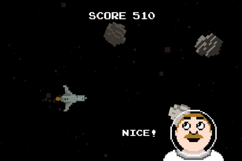 8bit Asteroid Field screenshot 2