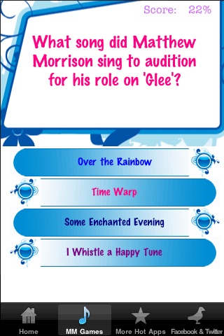 Matthew Morrison Games screenshot 2