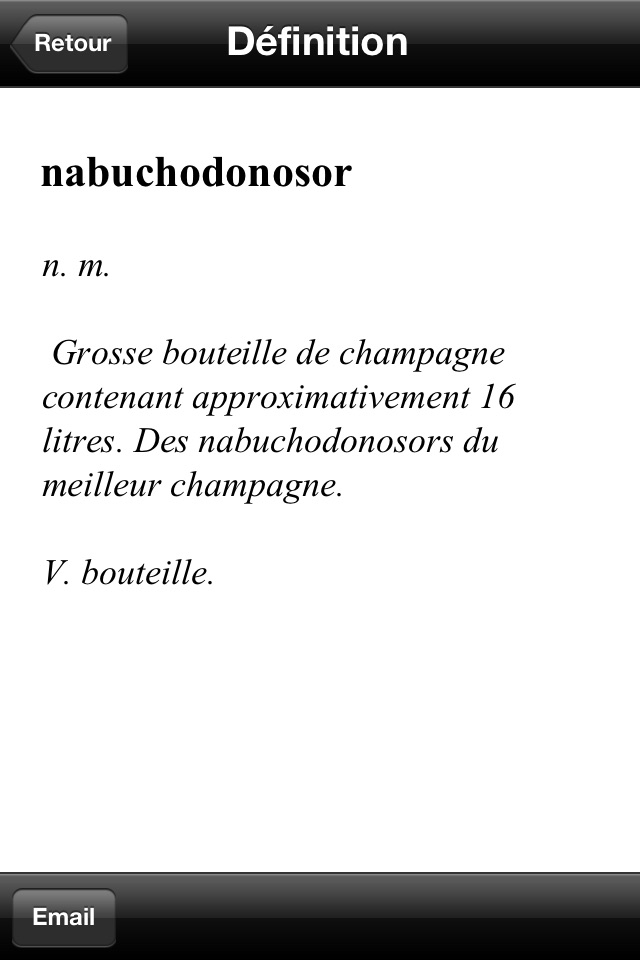 Français - Dictionnaire screenshot 4