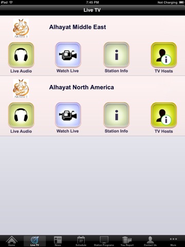 Alhayat for iPad screenshot 2