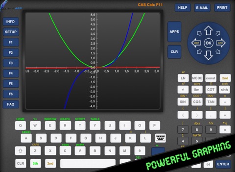 CAS Calc P11 - Scientific Graphing Calculator for Math and Science screenshot 2