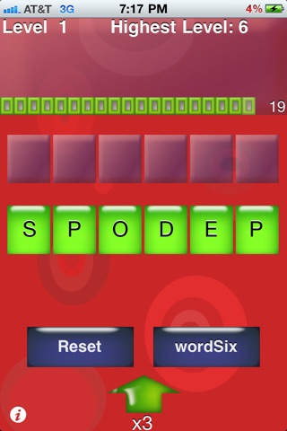 wordSix screenshot 2