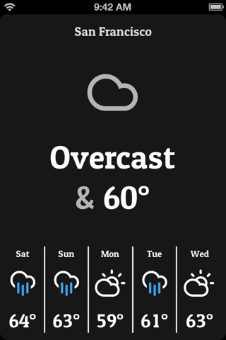 Conditions — Beautiful Weather Info on the Go! screenshot 4