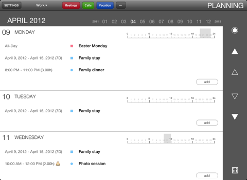 6-Month Planner, Calendars & Groups screenshot 2