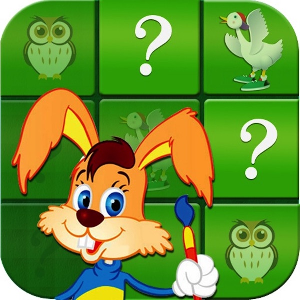 Matching cute animals